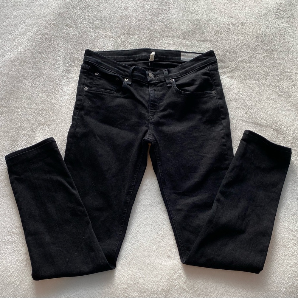 rag & bone Black Skinny Jeans — Sleek Women's Fit